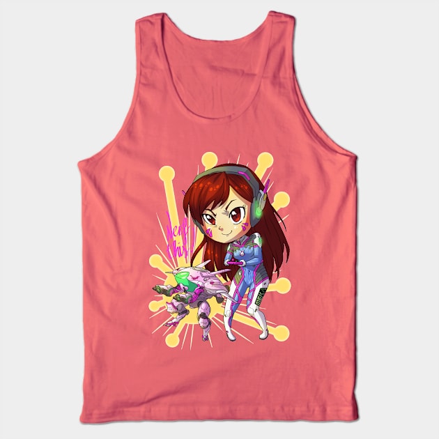 D.Va Tank Top by Gamusaur